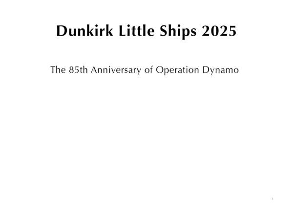 Pre Order 'Little Ships - The 85th Anniversary of Operation Dynamo' - Image 3